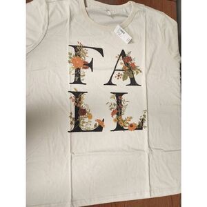 NWT Maurices 3X Fall short sleeved t-shirt  (R)